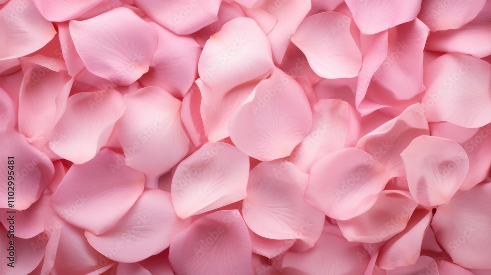 Soft pink rose petals creating a beautiful floral background ideal for wedding invitations or romantic designs Soft pink rose petals creating a beautiful floral background ideal for wedding invitations or romantic designs
