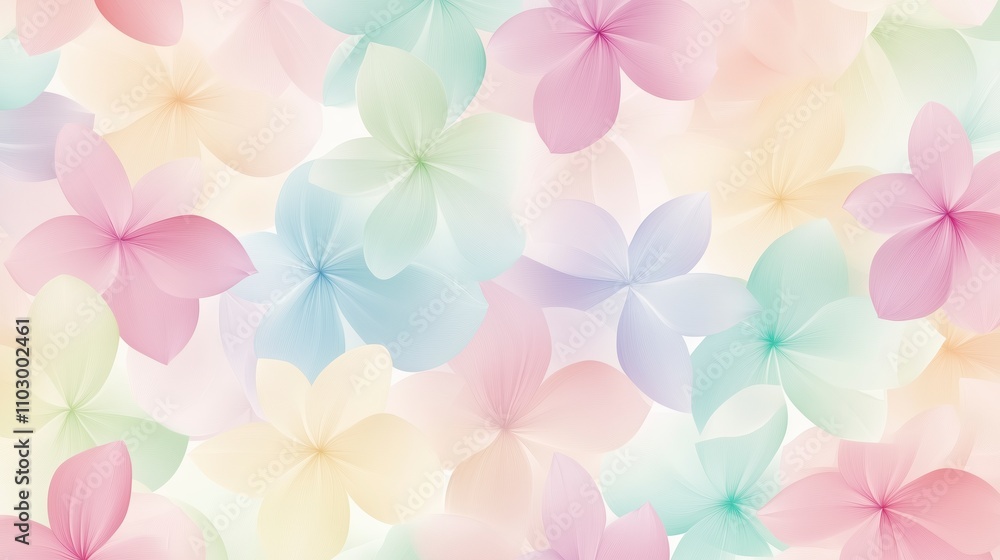 Soft Floral Background Design for Elegant Spaces Soft Floral Background Design for Elegant Spaces