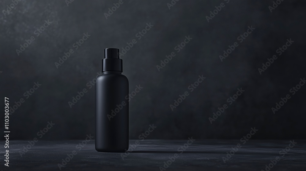 Stylish Black Spray Bottle for Modern Aesthetics Stylish Black Spray Bottle for Modern Aesthetics