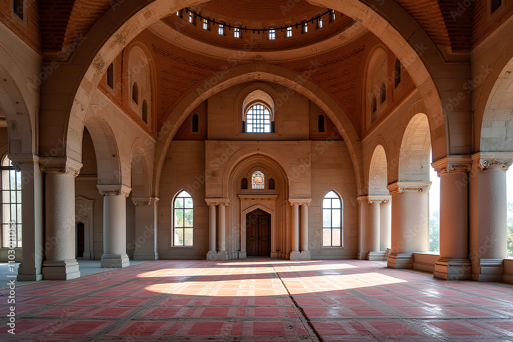 Obraz premium the interior of the mosque