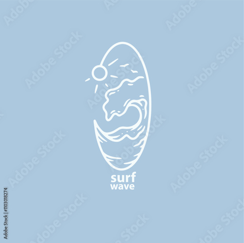 Wave logo vector template and symbol
Format Vektor
