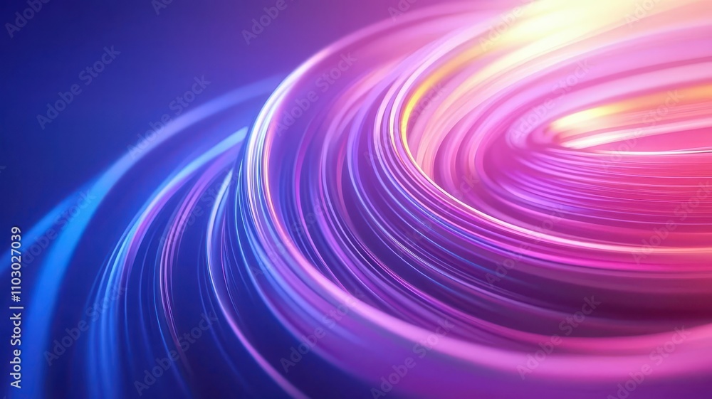 A vibrant swirl of colorful light glows against a dark background, creating a dynamic, abstract pattern. A vibrant swirl of colorful light glows against a dark background, creating a dynamic, abstract pattern.
