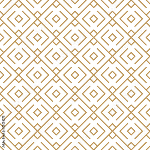 Wallpaper Mural Seamless geometric abstract pattern with a rhombus style Torontodigital.ca