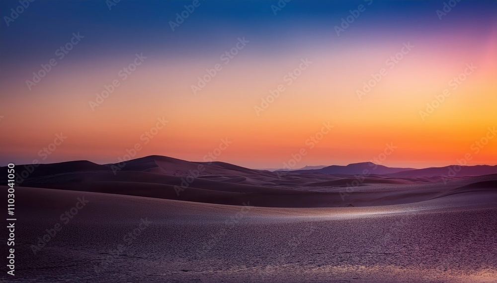 Desert Sunset Symphony: A vibrant panorama of a desert landscape bathed in the warm hues of a setting sun, evoking a sense of tranquility and vastness. Desert Sunset Symphony: A vibrant panorama of a desert landscape bathed in the warm hues of a setting sun, evoking a sense of tranquility and vastness.