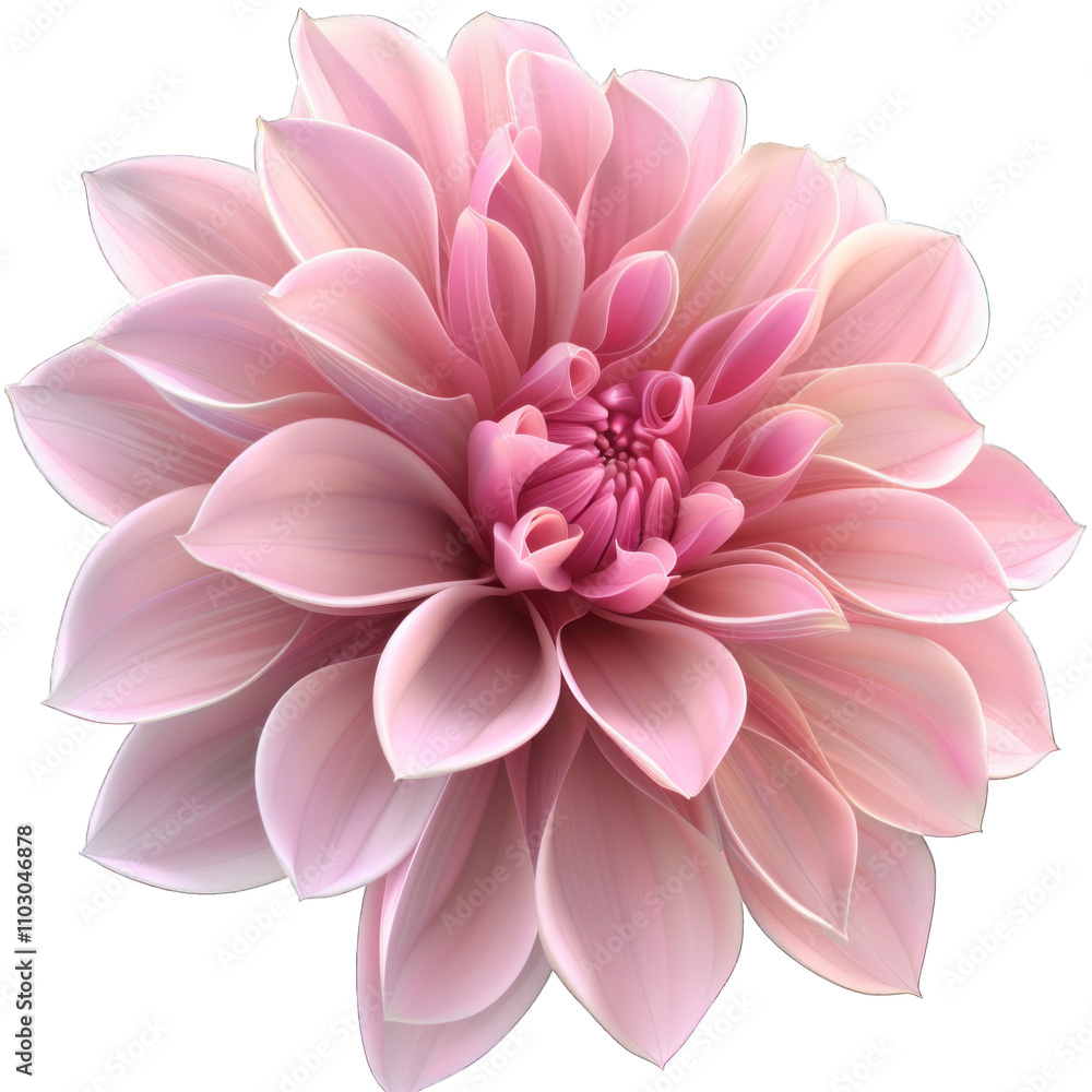 Pink flower isolated on white background png Pink flower isolated on white background png