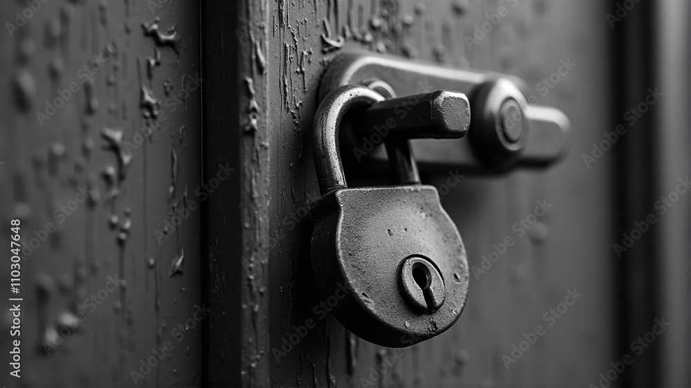 old door lock old door lock