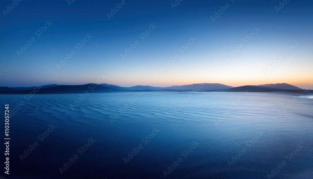 Serene Twilight Seascape Serene Twilight Seascape