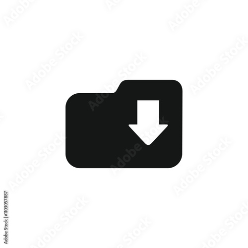 Download icon template vector illustration