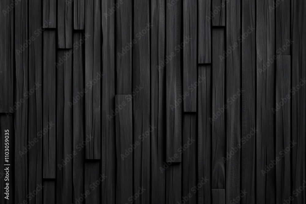 Dark Wooden Texture with Fine Vertical Grain on Transparent Background Dark Wooden Texture with Fine Vertical Grain on Transparent Background