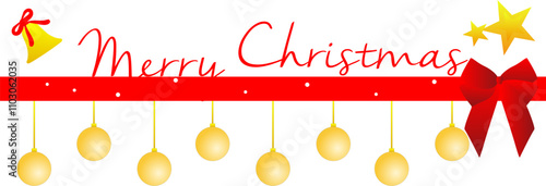 Christmas winter decoration element 