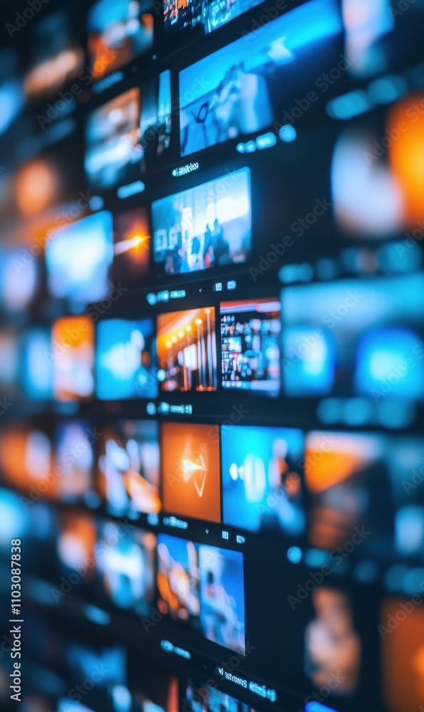Video Editing Software Interface - Multitasking Media Video Editing Software Interface - Multitasking Media