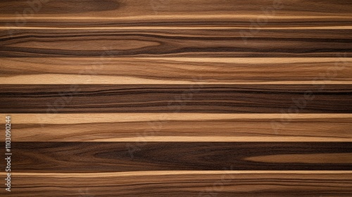 Rich, warm natural wood texture featuring alternating dark and light stripes, ideal for backgrounds or home design applications.