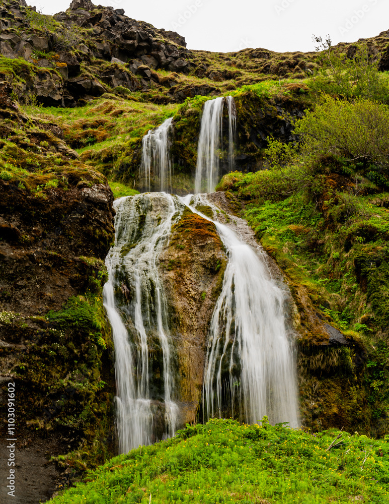 Obraz premium waterfall in the forest
