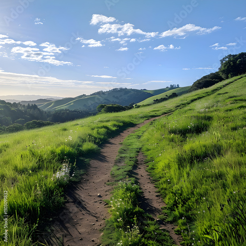 Tranquil Beauty Captured: Experiencing Nature's Serenity Through Hiking Trails in San Jose photo