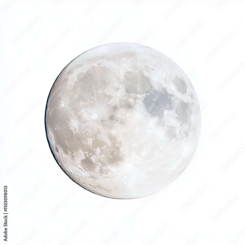 Full moon shining brightly over a clear night sky, illuminating the landscape and creating a serene atmosphere for stargazers Full moon shining brightly over a clear night sky, illuminating the landscape and creating a serene atmosphere for stargazers