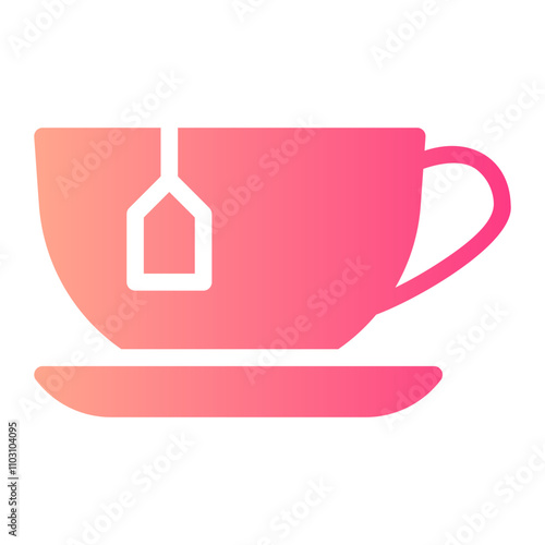 tea gradient icon