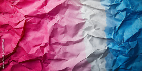 Wallpaper Mural Colorful Crumpled Paper Texture with Halftone Design and Transparent Background Torontodigital.ca