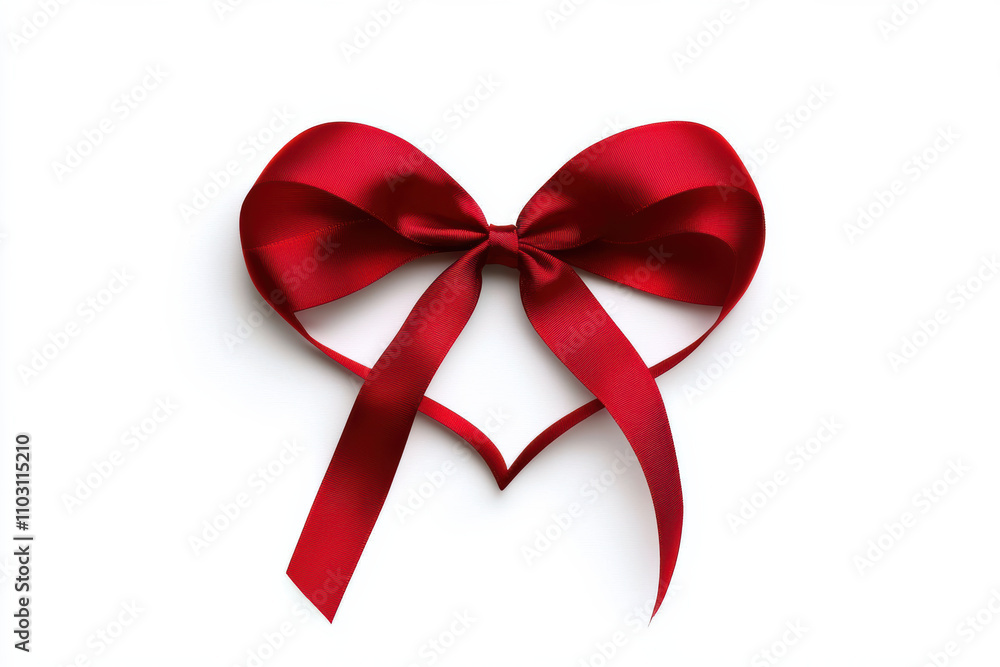 a candy cane heart tied with a bow, A vibrant red ribbon tied in a heart shape, symbolizing love and affection, perfect for gift wrapping and romantic occasions. a candy cane heart tied with a bow, A vibrant red ribbon tied in a heart shape, symbolizing love and affection, perfect for gift wrapping and romantic occasions.