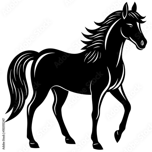 horse illustration