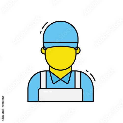 Mechanic vector icon