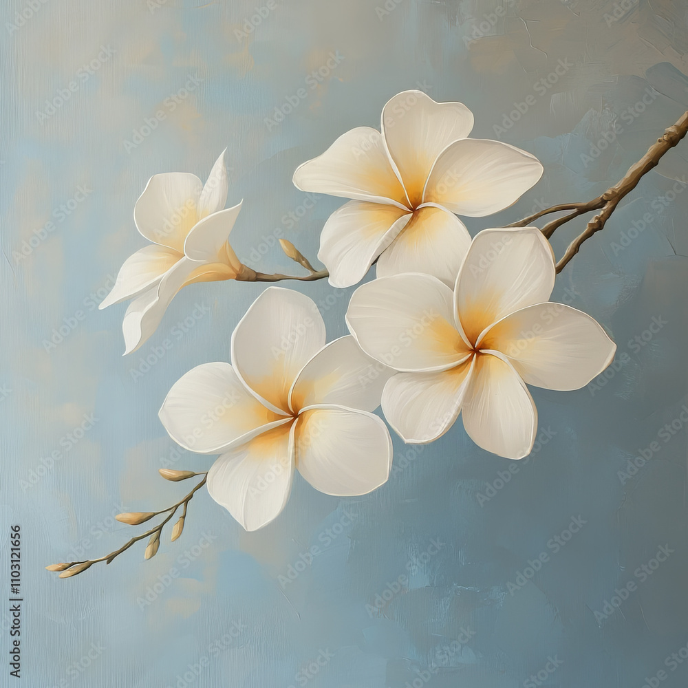 Frangipani Floral Graphic Design Assets Frangipani Floral Graphic Design Assets