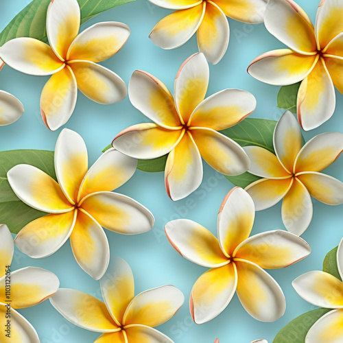 Frangipani Floral Graphic Design Assets