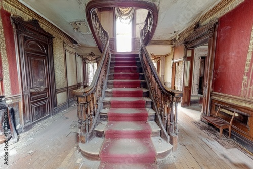 Virtual urban exploration (Urbex) tours of historic sites photo