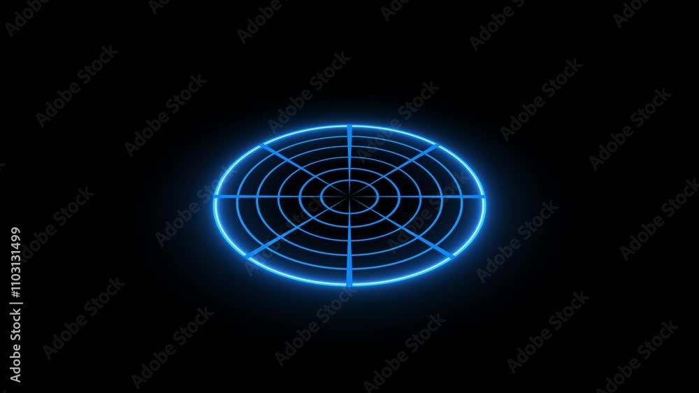 Animated radar Hud. Looped animation radar icon on a transparent background. Radar screen animation. Signal transmitted sonar radar. Alpha channel Animated radar Hud. Looped animation radar icon on a transparent background. Radar screen animation. Signal transmitted sonar radar. Alpha channel