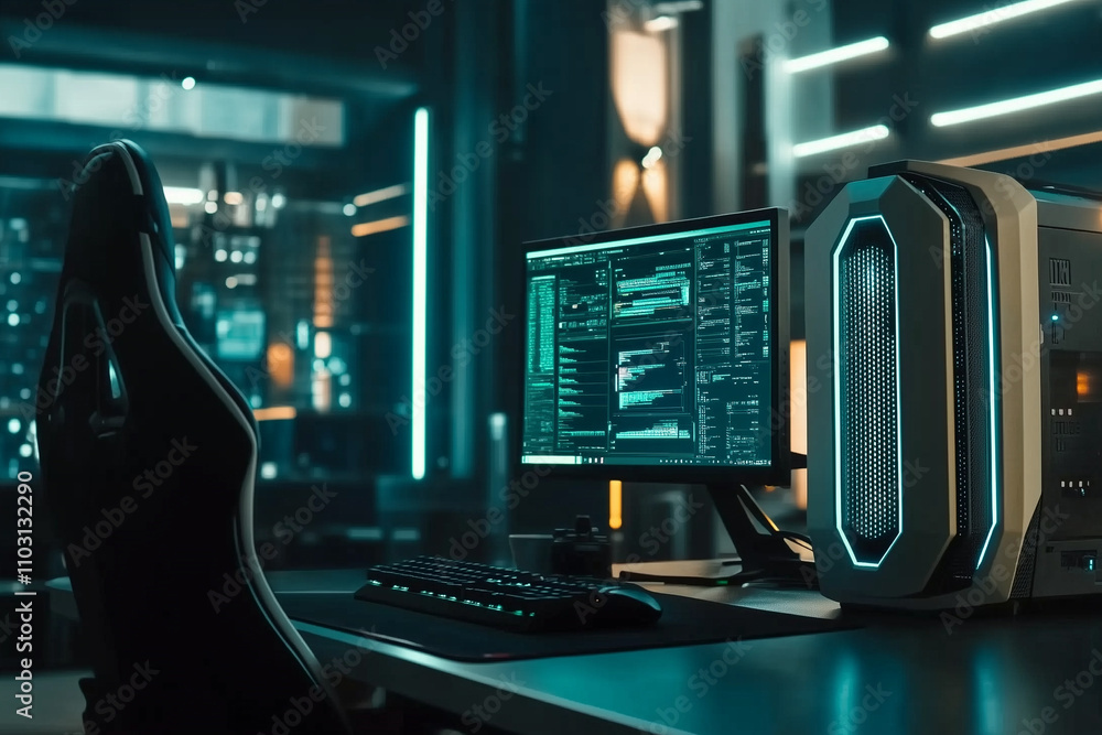 Obraz premium Gaming room inside 