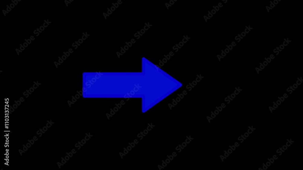 Downloading arrow icon 3d isolated on black background. Moving arrow pointing Abstract directional arrow icon animation.. 4k Downloading arrow icon 3d isolated on black background. Moving arrow pointing Abstract directional arrow icon animation.. 4k