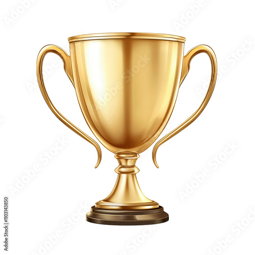 Gold Trophy Cup Award Winning Success Achievement