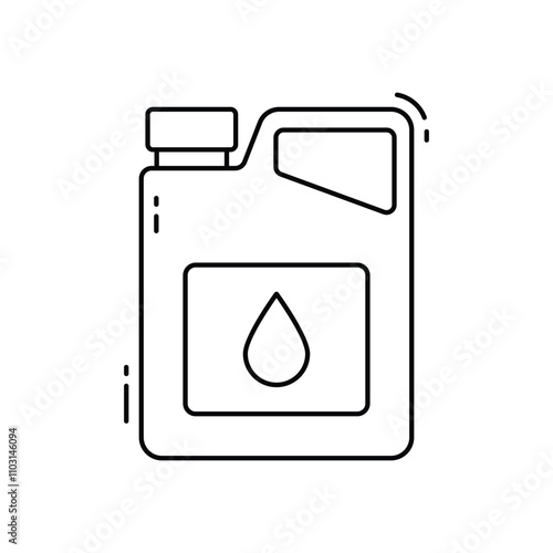 Fuel vector icon