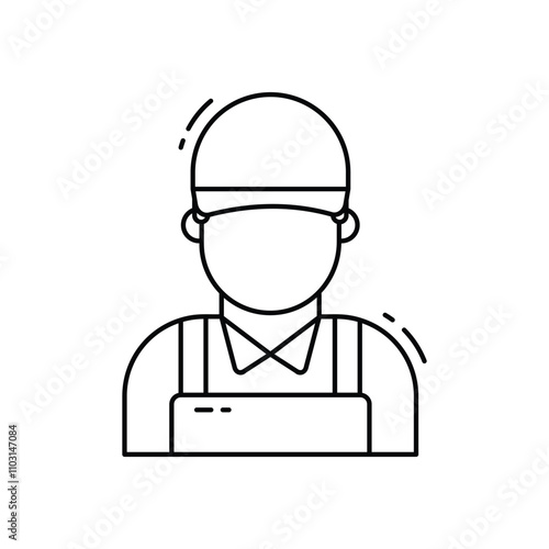Mechanic vector icon