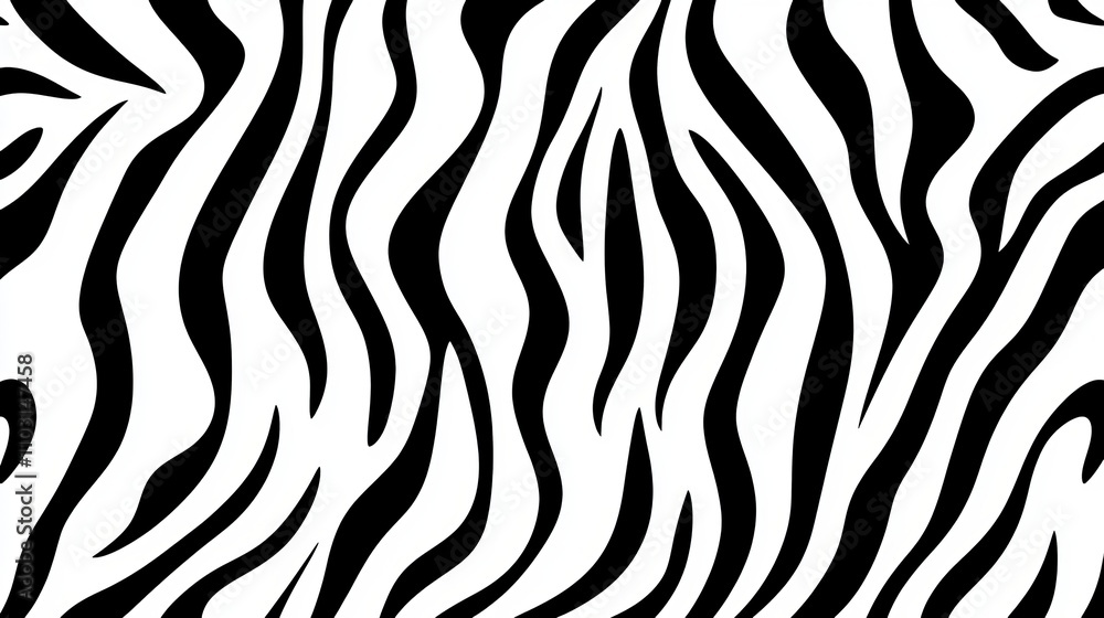 A zebra print background with black and white stripes A zebra print background with black and white stripes