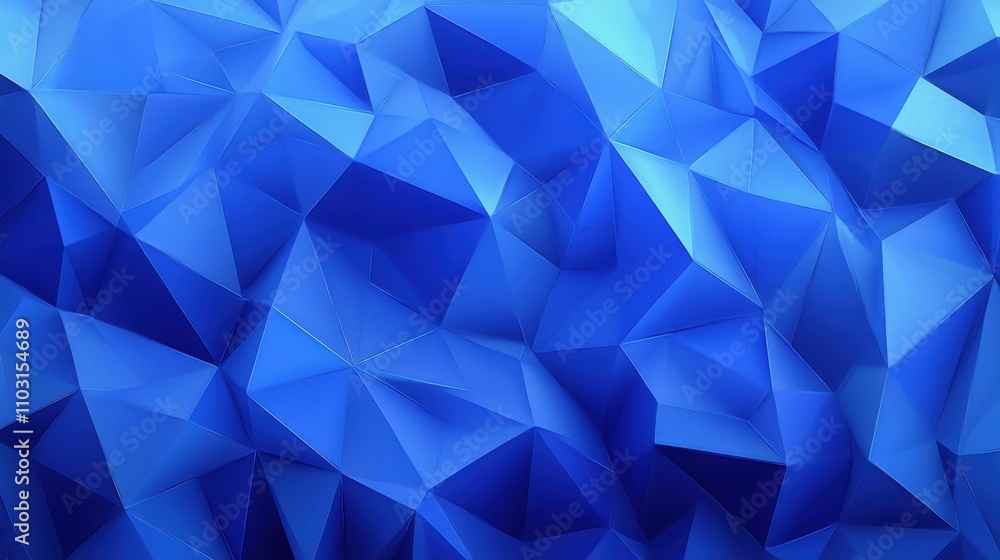 Abstract Blue Low Polygonal Background Texture Abstract Blue Low Polygonal Background Texture
