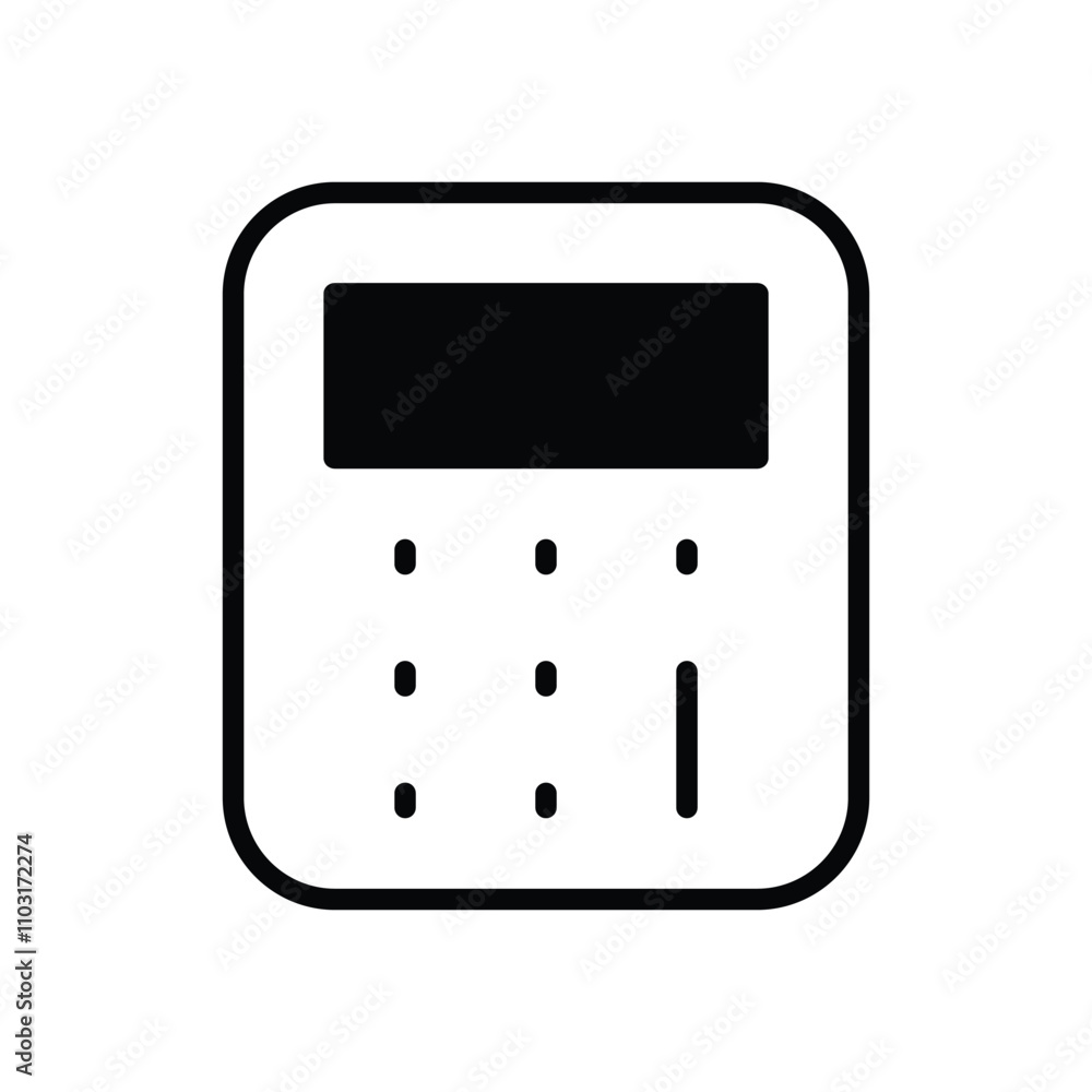 Calculator icons set vector stock illustration Calculator icons set vector stock illustration