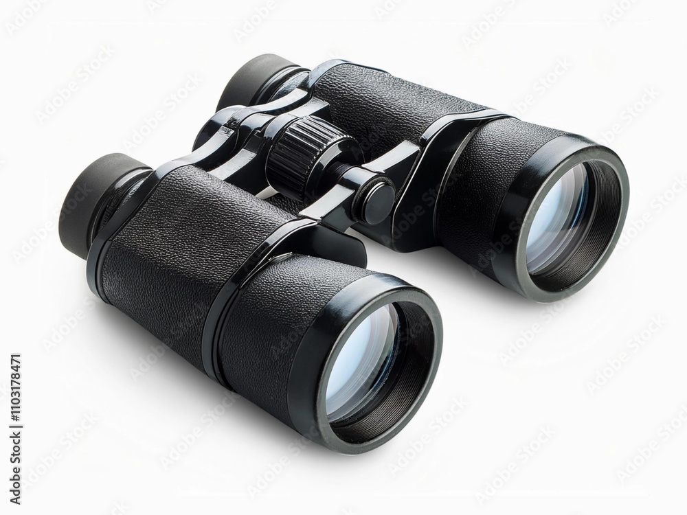 Binocular isolated on white background with clipping path Binocular isolated on white background with clipping path