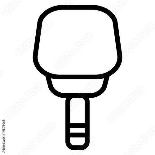 Game Pingpong Sport Line Icon