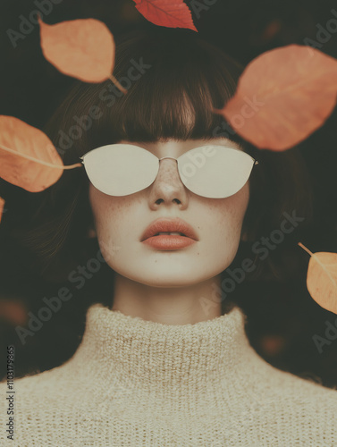 Artistic Surreal Modern Contemporary Woman Portrait