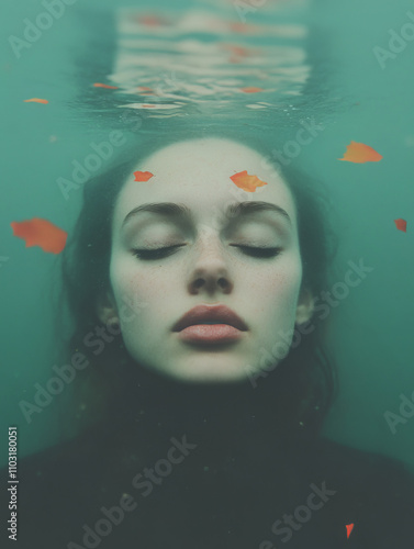 Artistic Surreal Modern Contemporary Woman Portrait