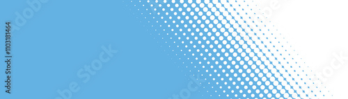 Gradient Hintergrund - Punktemuster blau weiss