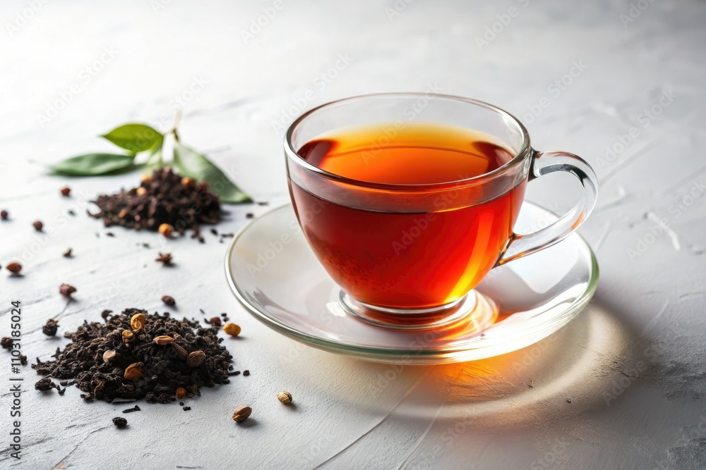 Minimal Photorealistic Earl Grey Tea on Flat White Background - Vivid Colors, Clean Aesthetic, Ideal for Architectural Photography and Still Life Inspiration Minimal Photorealistic Earl Grey Tea on Flat White Background - Vivid Colors, Clean Aesthetic, Ideal for Architectural Photography and Still Life Inspiration