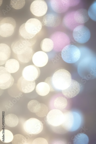 A mesmerizing blur of soft, colorful bokeh lights in pastel shades.