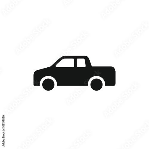 Pick up car icon template vector illustration