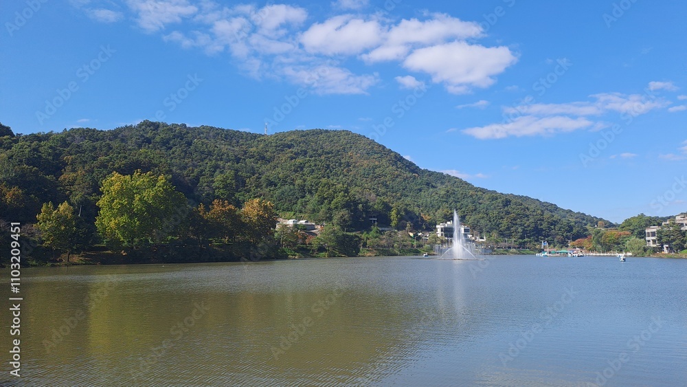 Autumn Atmosphere With Cool Weather In Korea Autumn Atmosphere With Cool Weather In Korea
