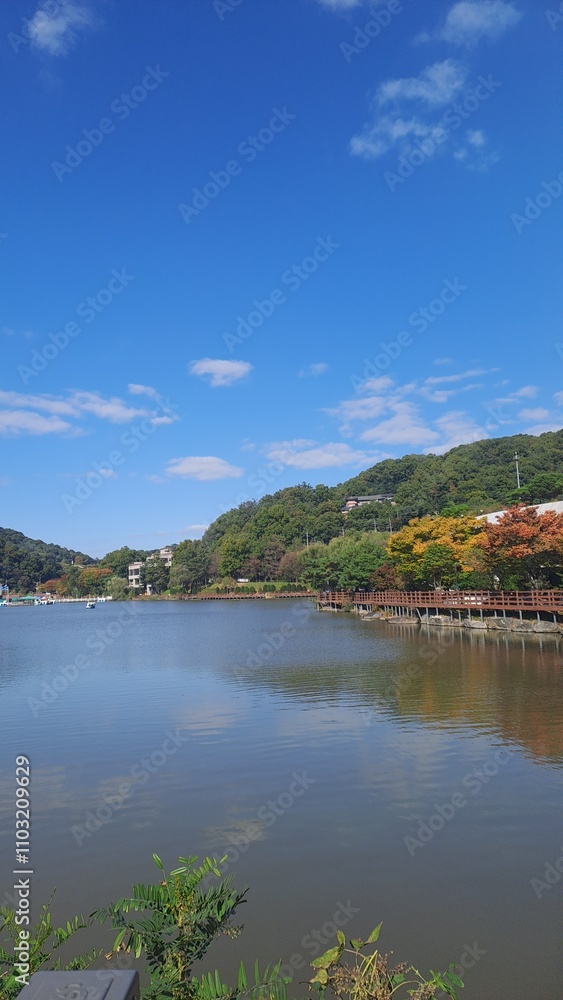 Autumn Atmosphere With Cool Weather In Korea Autumn Atmosphere With Cool Weather In Korea