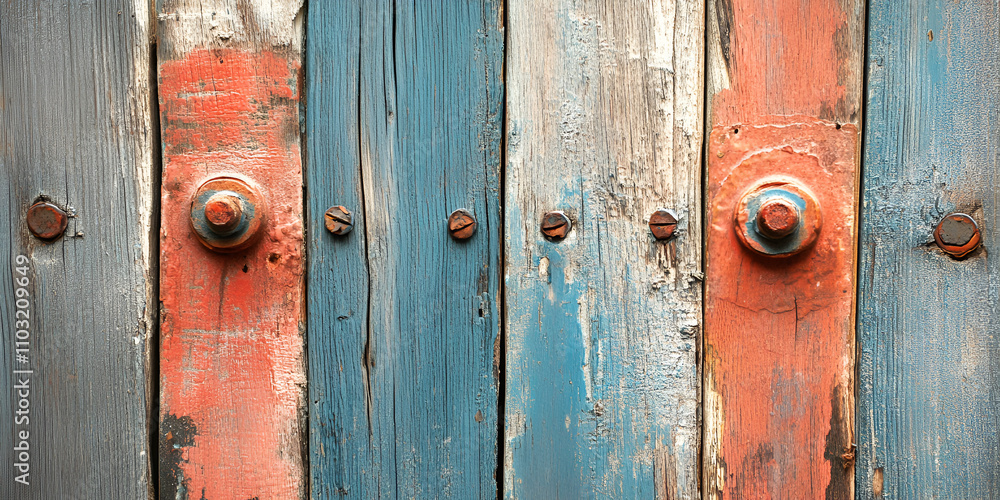 Rustic Wooden Doors with Iron Knobs Rustic Wooden Doors with Iron Knobs