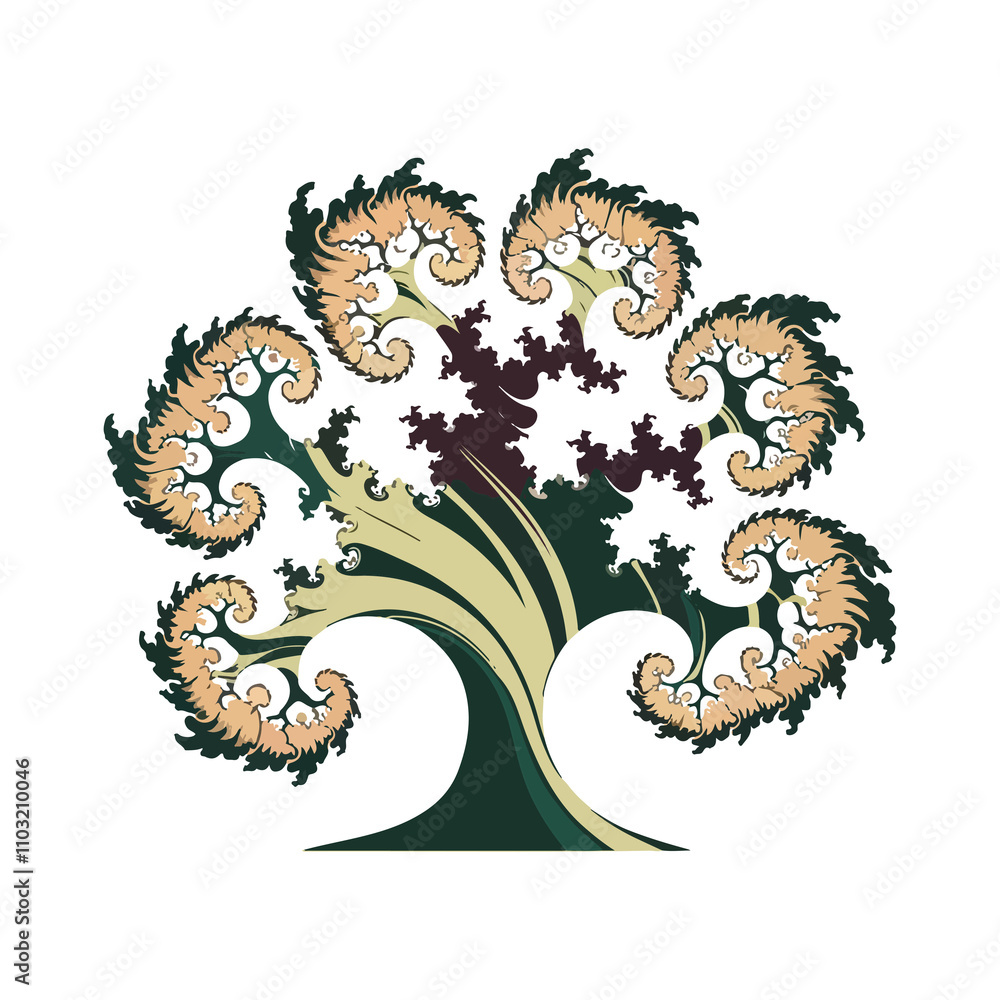 Fototapeta premium Tree Illustration