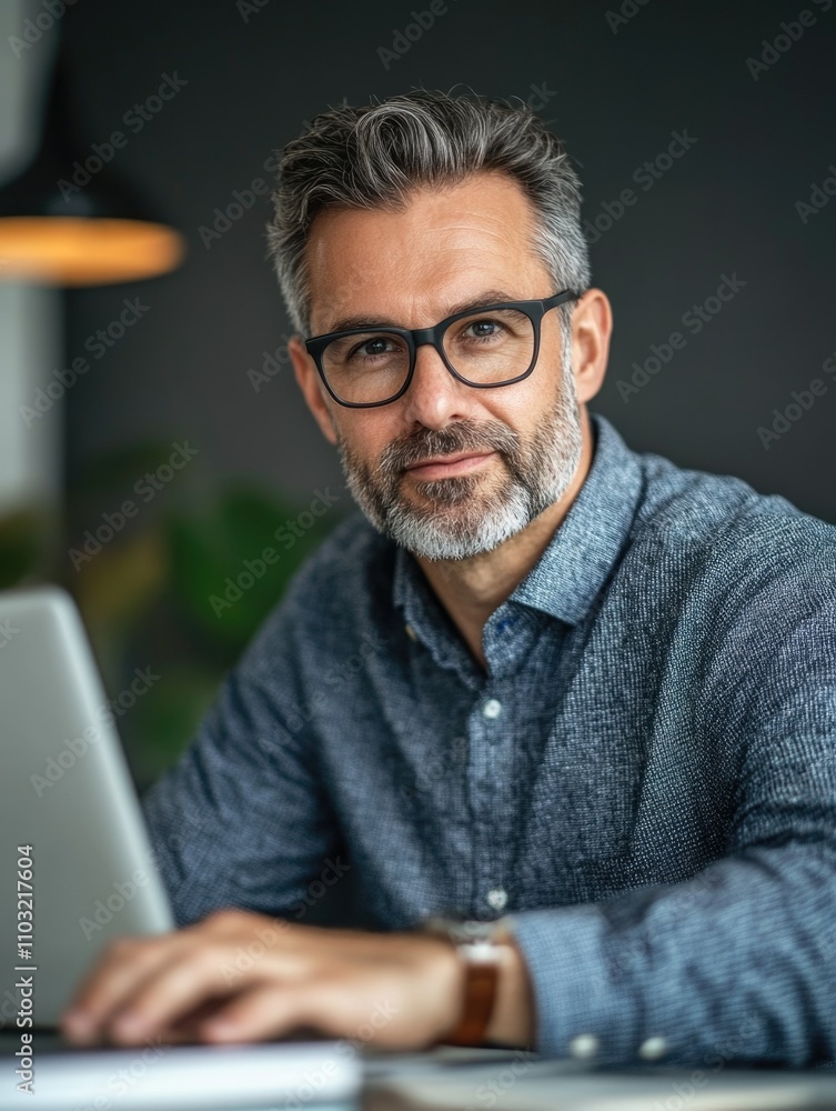 Business Professional at Work Business Professional at Work