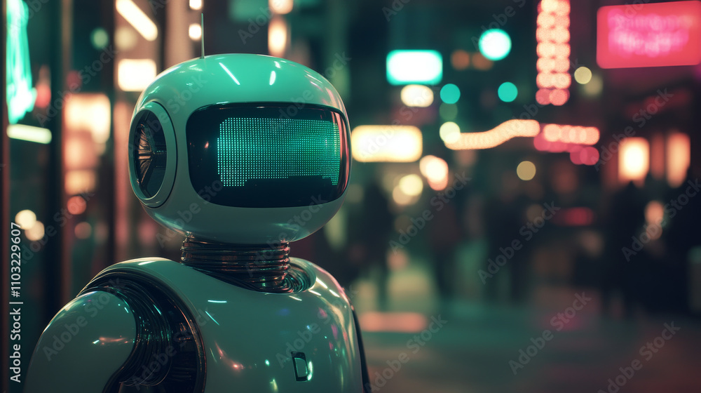 Business chatGPT programming development. Robot chatbot holds chat bubble in hand. Online virtual bot with AI selects answer options in messenger or social networks. AI chat bot chatting with customer Business chatGPT programming development. Robot chatbot holds chat bubble in hand. Online virtual bot with AI selects answer options in messenger or social networks. AI chat bot chatting with customer